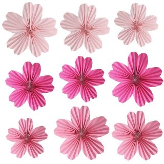 Paper Fans-Pink
